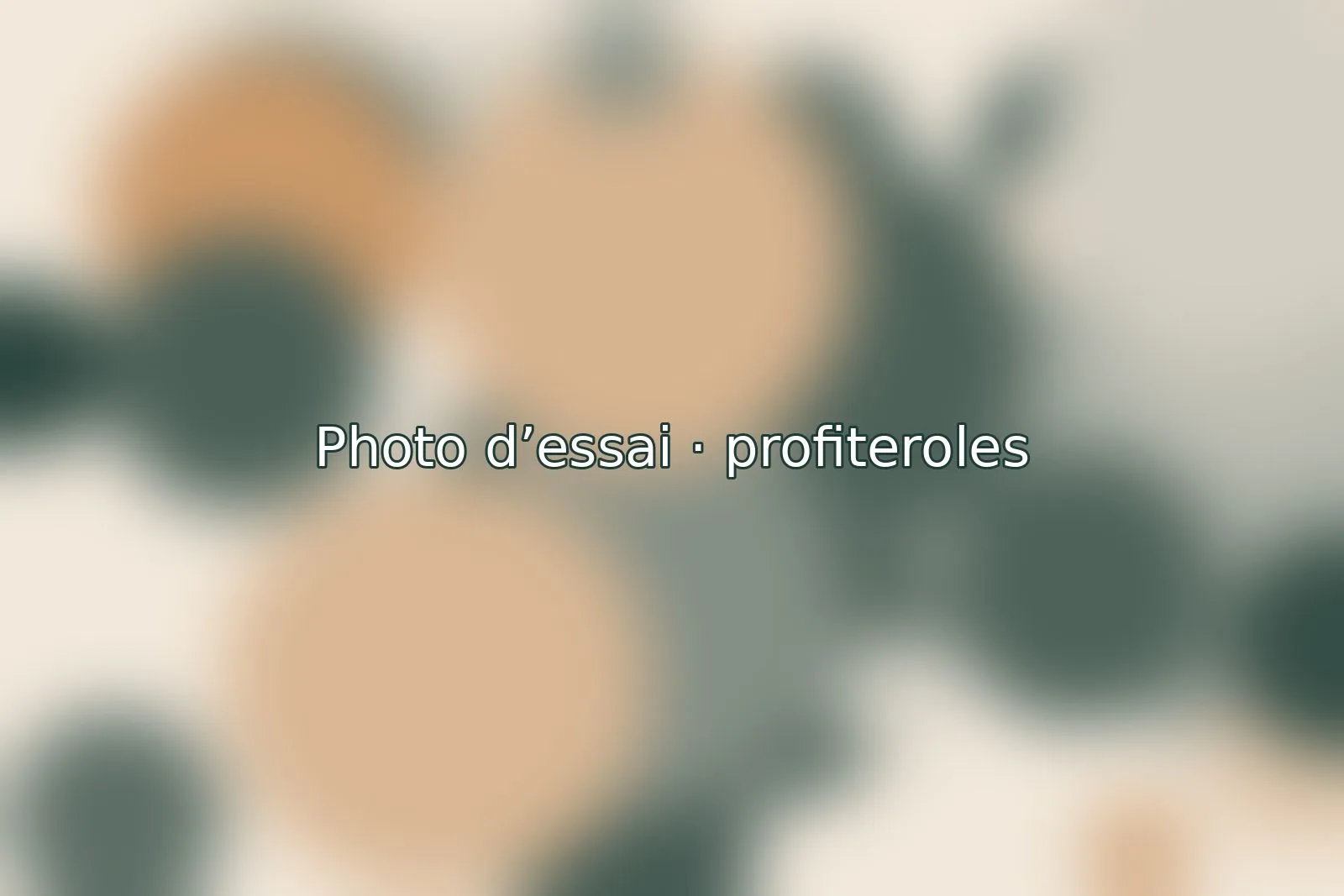 Profiteroles